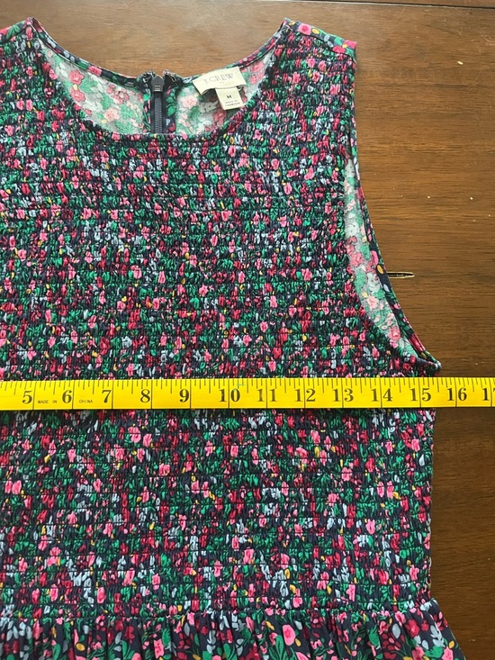 J. Crew Dress Floral Sleeveless Maxi in Multicolor, Boho, Cottagecore, Medium - Picture 5 of 7